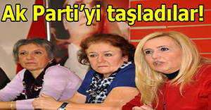 CHP'li kadınlardan Ak Partili kadınlara...