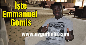 Emmanuel Gomis Bolu'da