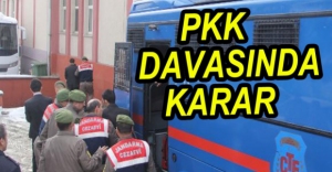 PKK DAVASINDA TAHLİYE KARARI