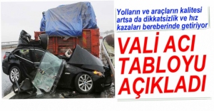 VALİ ACI TABLOYU AÇIKLADI...