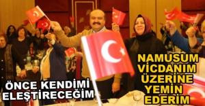 "ÖNCE KENDİMİ ELEŞTİRECEĞİM"