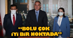 BAKAN ERSOY BOLU'YA GELDİ