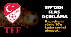 TFF'DEN FLAŞ KARAR