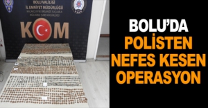 BOLU'DA POLİSİN NEFES KESEN OPERASYONU