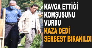 KAZA DEDİ, SERBEST BIRAKILDI