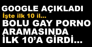 GAY PORNO ARAMASINDA BOLU İLK 10'A GİRDİ...