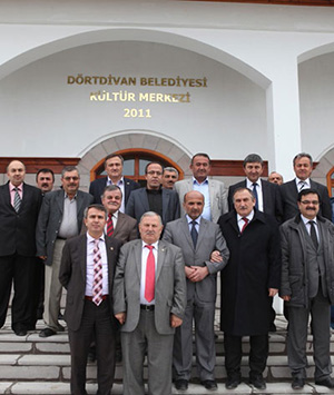 AK Partili belediye başkanları Dörtdivan'da buluştu