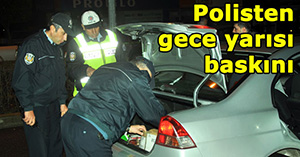 Bolu polisi didik didik ediyor