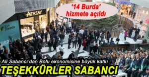 '14 BURDA' HİZMETE AÇILDI