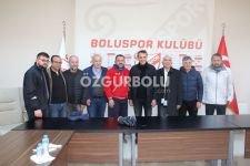 FİKRET ORMAN BOLUSPOR'U ZİYARET ETTİ