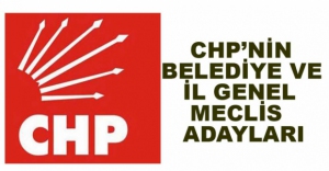 İŞTE CHP'NİN MECLİS ADAYLARI..