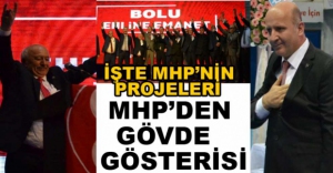 MHP'DEN GÖVDE GÖSTERİSİ...
