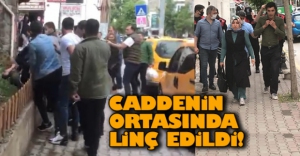 KADINI CADDE ORTASINDA DARP ETTİ..