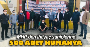 MHP'DEN İHTİYAÇ SAHİPLERİNE DESTEK
