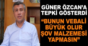"BUNUN VEBALİ BÜYÜK OLUR"