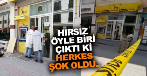 BOLU'DA PTT'NİN HERKESİ ŞOK EDEN HIRSIZI..