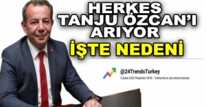 HERKES TANJU ÖZCAN'I ARIYOR