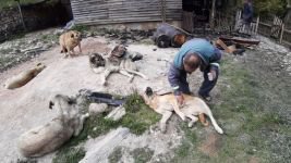 2 KATLI EVİ VE EŞYALARI KÜLE DÖNDÜ...  