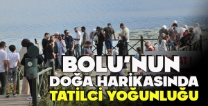 BOLU'NUN  DOĞA HARİKASINDA TATİLCİ YOĞUNLUĞU