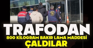 TRAFODAN 800 KİLOGRAM BAKIR LAMA MADDESİ ÇALDILAR 