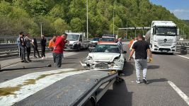 BOLU'DA FECİ KAZA... 3 YARALI
