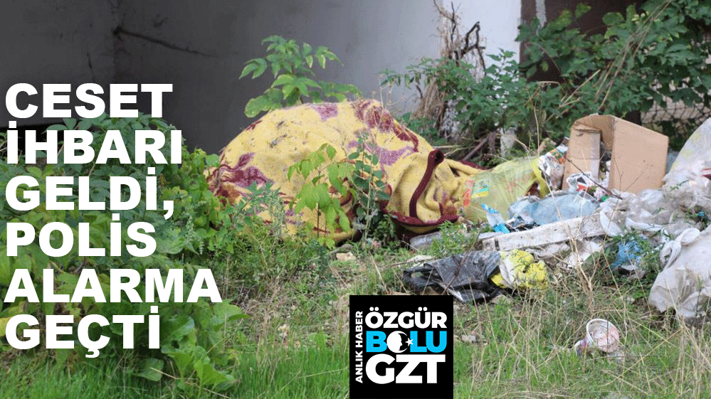 CESET SANILDI, POLİS ALARMA GEÇTİ...