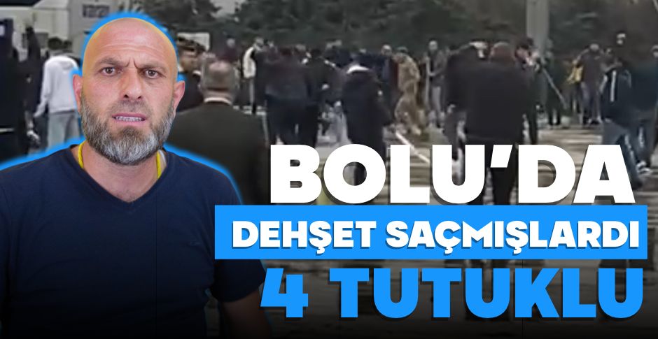 KILIÇLI, TAŞLI SOPALI KAVGAYA 4 TUTUKLAMA....