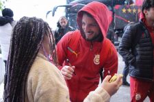 GALATASARAY KUPA MAÇI İÇİN BOLU'DA.....