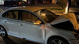GECENİN SICAK HABERİ... D-100'DE 2 OTOMOBİL ÇARPIŞTI... 2 YARALI