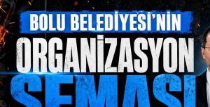 BOLU BELEDİYESİ'NİN ORGANİZASYON ŞEMASI BELLİ OLDU