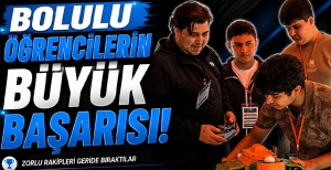 BOLULU ÖĞRENCİLERİN BÜYÜK BAŞARISI...