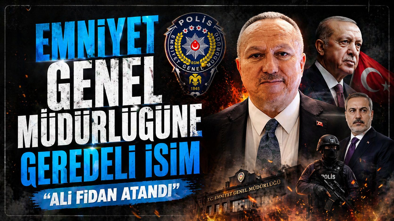 EMNİYET GENEL MÜDÜRLÜĞÜNE GEREDELİ İSİM:
