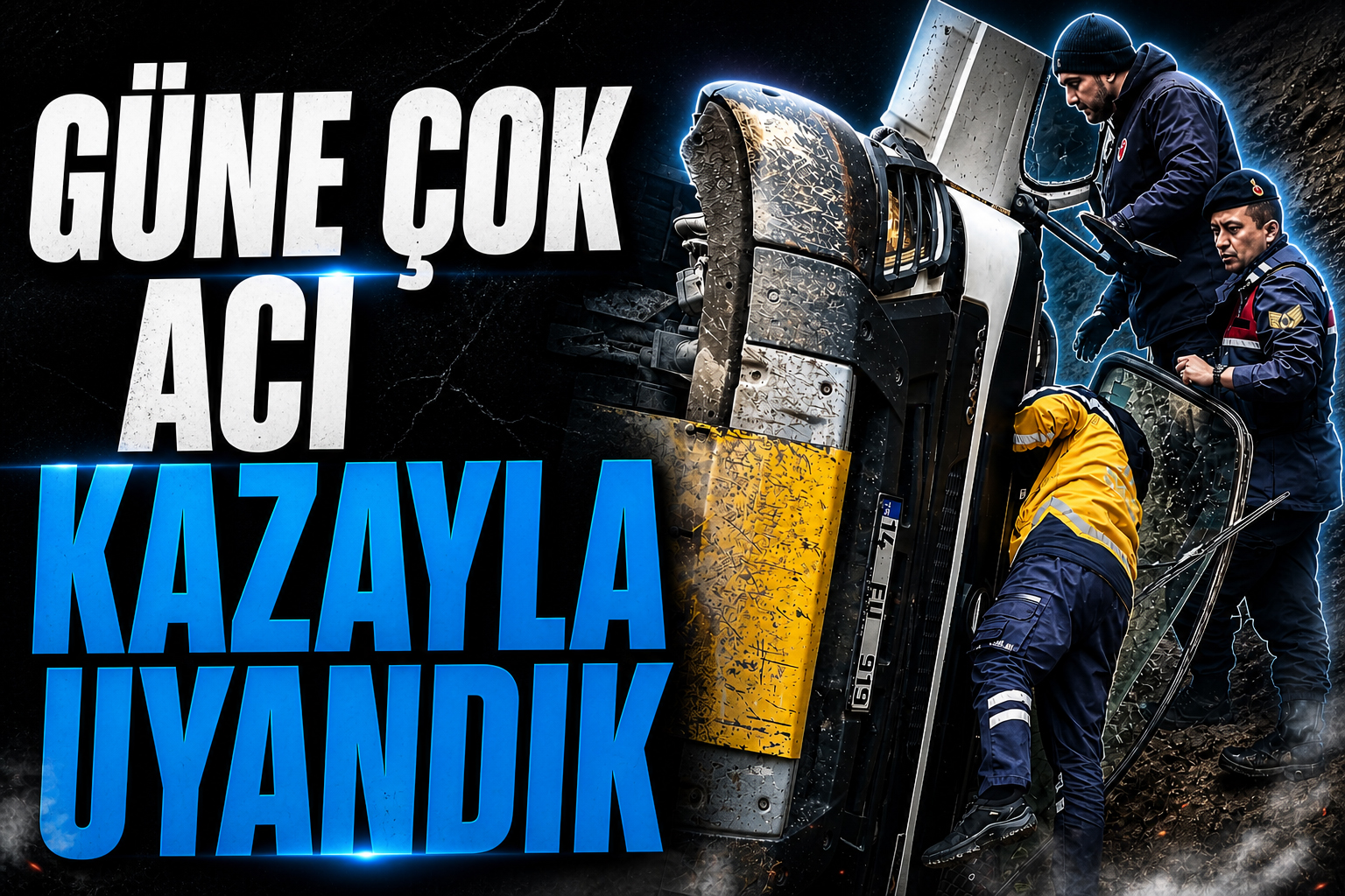 GÜNE ÇOK ACI KAZAYLA UYANDIK...59 YAŞINDAKİ ADAM HAYATINI KAYBETTİ...