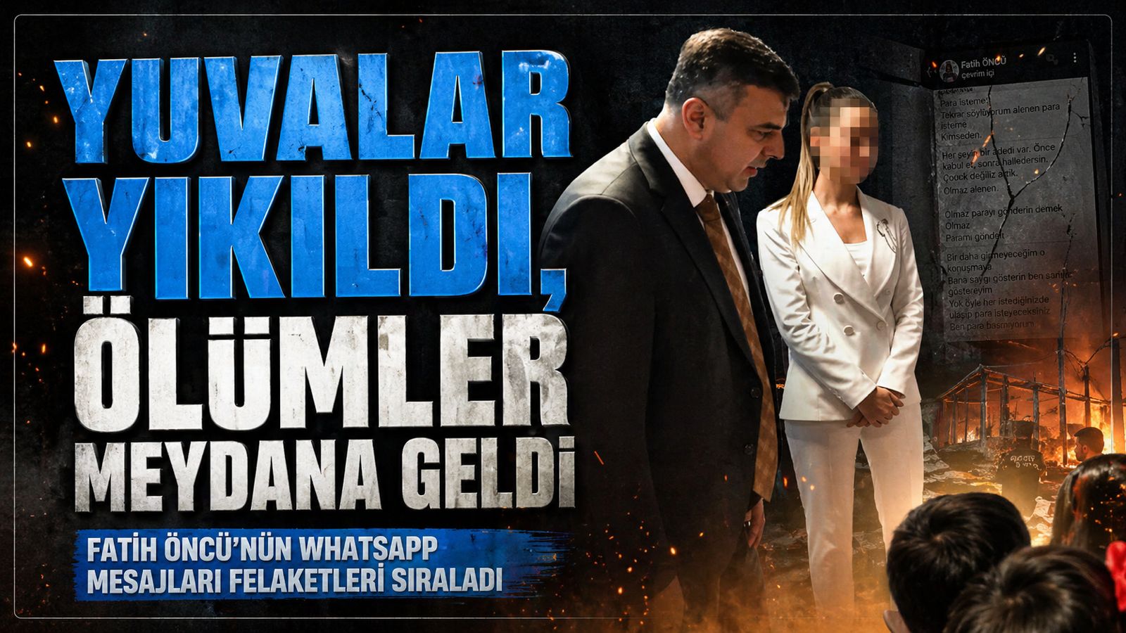 MİLLİ EĞİTİM MÜDÜRÜ FATİH ÖNCÜ'NÜN ATTIĞI MESAJLAR BİR YUVAYI YIKTI...