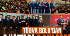 TÜGVA BOLU'DAN 3 HAFTADA 5 DEV PROGRAM